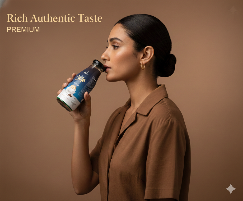 Aera Café Hazelnut Cold Coffee 200ml Pack of 4 – Premium Flavoured Coffee